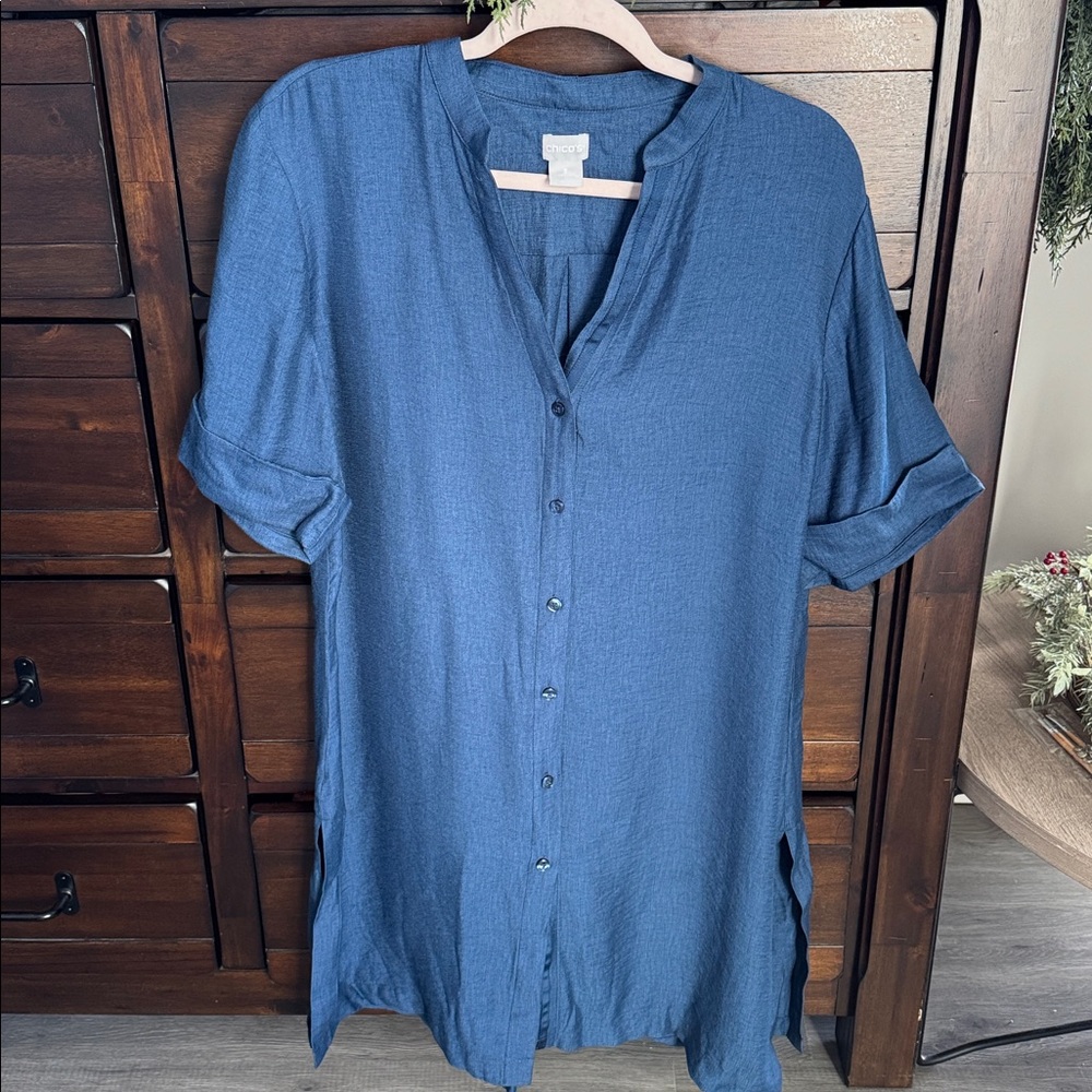 Women’s Chico’s Blue Tunic
